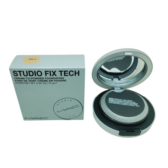 MAC Studio Fix Tech NW15 Cream To Powder Foundation - Picture 1 of 4